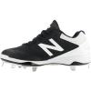 imageNew Balance Womens Sm4040b1 Baseball ShoesBlackWhite