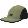 imageNew Balance Adult Unisex 5 Panel Lightweight Adjustable Camper Flat Bill Running HatOlive