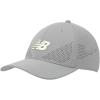 imageNew Balance Adult Unisex 6 Panel Lightweight Adjustable Stretch Performance Workout Gym Running Mesh HatGray