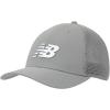 imageNew Balance Adult Unisex 6 Panel Lightweight Adjustable Stretch Running Workout Trucker HatGray
