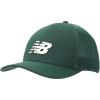 imageNew Balance Adult Unisex 6 Panel Lightweight Adjustable Stretch Running Workout Trucker HatGreen