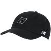 imageNew Balance Mens and Womens Block N 6Panel Snapback Hat Casual Wear One Size Fits MostV 20  Black