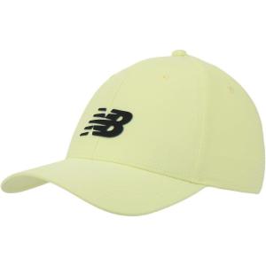 imageNew Balance Adult Unisex 6 Panel Structured StretchFit Performance Running Workout Gym HatCream