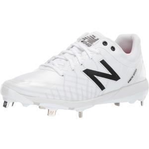 imageNew Balance Mens 4040 V5 Metal Baseball ShoeWhiteWhite