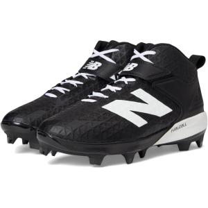imageNew Balance Mens FuelCell 4040 V8 MidMolded Baseball CleatsBlackWhite