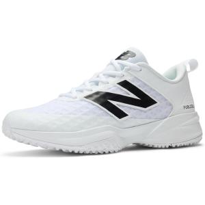 imageNew Balance Mens FuelCell 4040 V8 TurfTrainer Baseball ShoesWhiteBlack