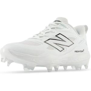 imageNew Balance Womens Fresh Foam Velo V4 Molded Softball ShoesWhiteBlack