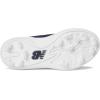 imageNew Balance Kids 4040 V8 RubberMolded Baseball ShoeTeam NavyWhite