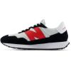 imageNew Balance Mens 237 V1 Classic Road Running ShoeBlackRed