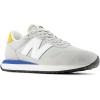 imageNew Balance Mens 237 V1 Classic Road Running ShoeBrighton GreyWhiteVarsity Gold