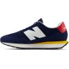imageNew Balance Mens 237 V1 Classic Road Running ShoeNb NavyWhiteTeam Red