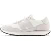 imageNew Balance Mens 237 V1 Classic Road Running ShoeWhiteGrey Matter