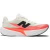 imageNew Balance Mens FuelCell Rebel V5 SneakersUrgent RedWhiteSea Salt