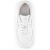 imageNew Balance UnisexChild 080 Court Laceup SneakerNb 103 WhiteGrey Matter