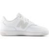imageNew Balance UnisexChild 080 Court Laceup SneakerNb 103 WhiteGrey Matter