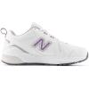 imageNew Balance Womens 608 V5 Casual Comfort Cross TrainerNb 102 WhiteCandied Violet