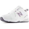 imageNew Balance Womens 608 V5 Casual Comfort Cross TrainerNb 102 WhiteCandied Violet