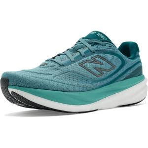 imageNew Balance Mens 1080 V15 Running ShoeMedusa GreenDark Silver Metallic