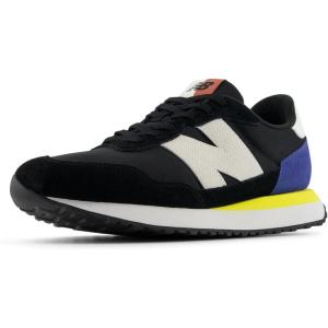 imageNew Balance Mens 237 V1 Classic Road Running Shoe5614 Black10 Darker Sea Salt