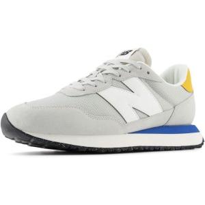 imageNew Balance Mens 237 V1 Classic Road Running ShoeBrighton GreyWhiteVarsity Gold