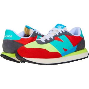 imageNew Balance Mens 237 V1 Classic Road Running ShoeMagnetGhost Pepper