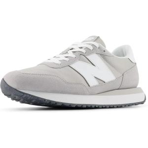 imageNew Balance Mens 237 V1 Classic Road Running ShoeRain CloudNb 103 White