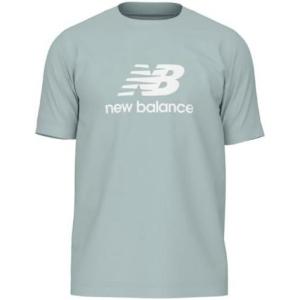 imageNew Balance Mens Sport Essentials Logo TShirtGlint Blue