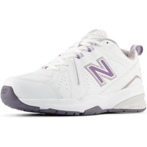 imageNew Balance Womens 608 V5 Casual Comfort Cross TrainerNb 102 WhiteCandied Violet