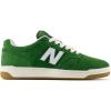 imageNew Balance Mens 480 V1 SneakersDark OliveWhite
