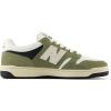 imageNew Balance Mens 480 V1 SneakersDark OlivineSea Salt