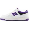 imageNew Balance Mens 480 V1 SneakersWhitePrism PurpleBlack