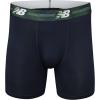 imageNew Balance Mens Ultra Soft Performance 6 Boxer Briefs with No Fly 3 PackBlackPigmentPrism Purple Camo
