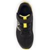 imageNew Balance UnisexChild Fresh Foam Arishi V4 LaceupRunning ShoeBlackHot Marigold