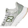 imageNew Balance UnisexChild Fresh Foam Arishi V4 Tiralux BungeeRaincloudDark Silver MetallicAlpine Green