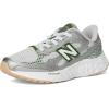 imageNew Balance UnisexChild Fresh Foam Arishi V4 Tiralux BungeeRaincloudDark Silver MetallicAlpine Green