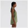 imageNew Balance Womens New Balance Womens Athletics TankDark Olivine Heather