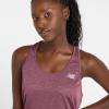 imageNew Balance Womens New Balance Womens Athletics TankFaded Plum Heather
