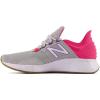 imageNew Balance Kids Fresh Foam Roav V1 Laceup SneakerRaincloudHipinkViolet Crush