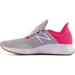imageNew Balance Kids Fresh Foam Roav V1 Laceup SneakerRaincloudHipinkViolet Crush