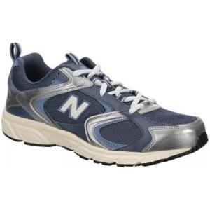 imageNew Balance Mens 408 V1 SneakersVintage IndigoDark Silver MetallicHeron Blue
