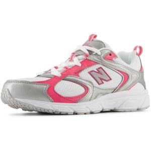 imageNew Balance Mens 408 V1 SneakersWhiteSilver MetallicDragon Berry