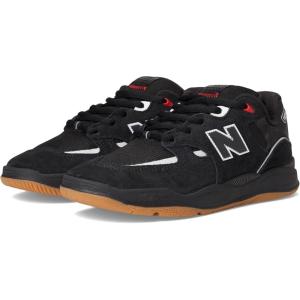 imageNew Balance Mens 480 V1 SneakersBlackGum 1