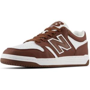 imageNew Balance Mens 480 V1 SneakersRich OakWhite