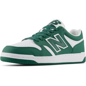 imageNew Balance Mens 480 V1 SneakersTeam Forest GreenWhite