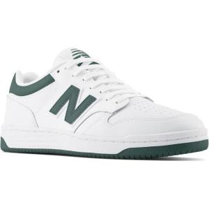 imageNew Balance Mens 480 V1 SneakersWhiteNightwatch Green 1