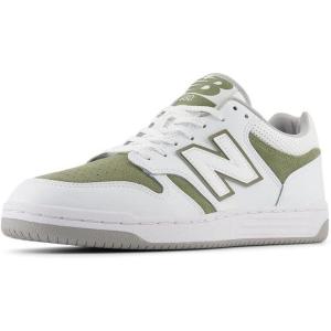 imageNew Balance Mens 480 V1 SneakersWhiteOlivine