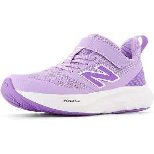 imageNew Balance UnisexChild Fresh Foam 625 V1 Hook amp LoopViolet CrushLilac GloWhite