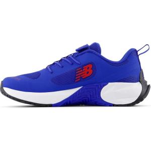 imageNew Balance UnisexChild FuelCell Play V1 Hook amp LoopBlue GemstoneTeam RedWhite