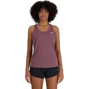 imageNew Balance Womens New Balance Womens Athletics TankLicorice Heather