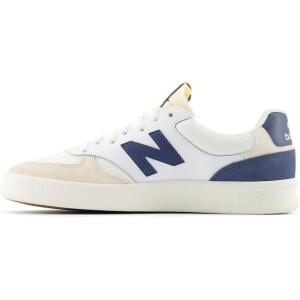 imageNew Balance mens 300 V3 CourtWhiteSea SaltVintage Indigo